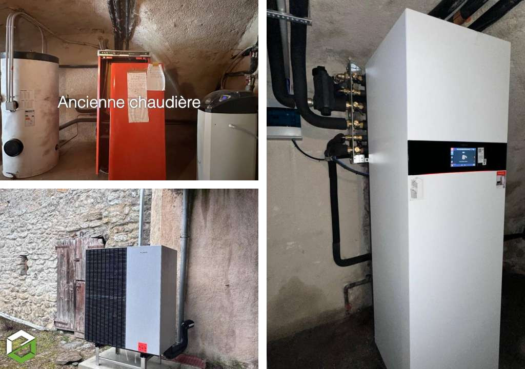 Installation d'une pompe à chaleur VIESSMANN à Digne-les-Bains