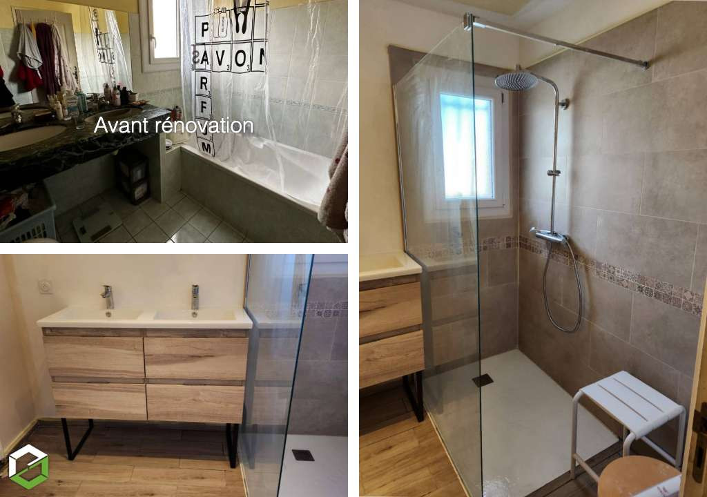 Rénovation complète d’une salle de bain à Digne-les-Bains
