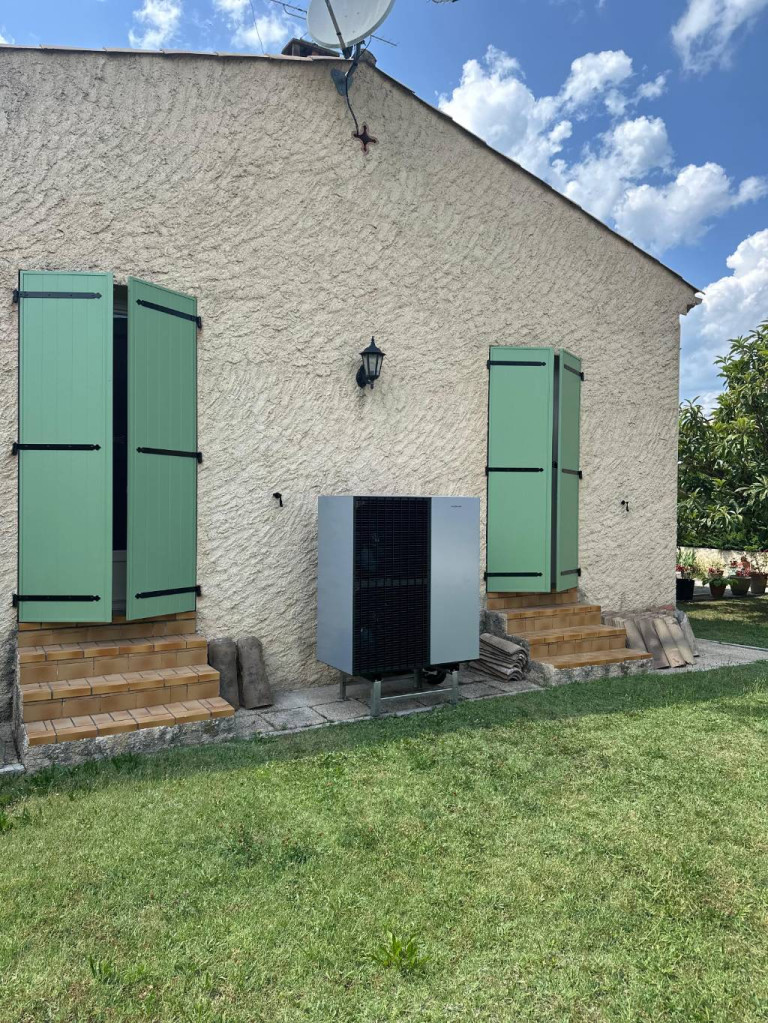 Installation pompe à Chaleur Air/Eau Viessmann à Digne-les-Bains