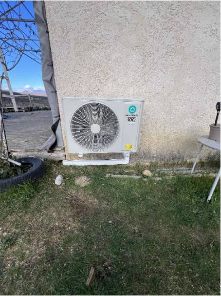 Installation complète d’une climatisation réversible Heiwa à Revest-des-Brousses