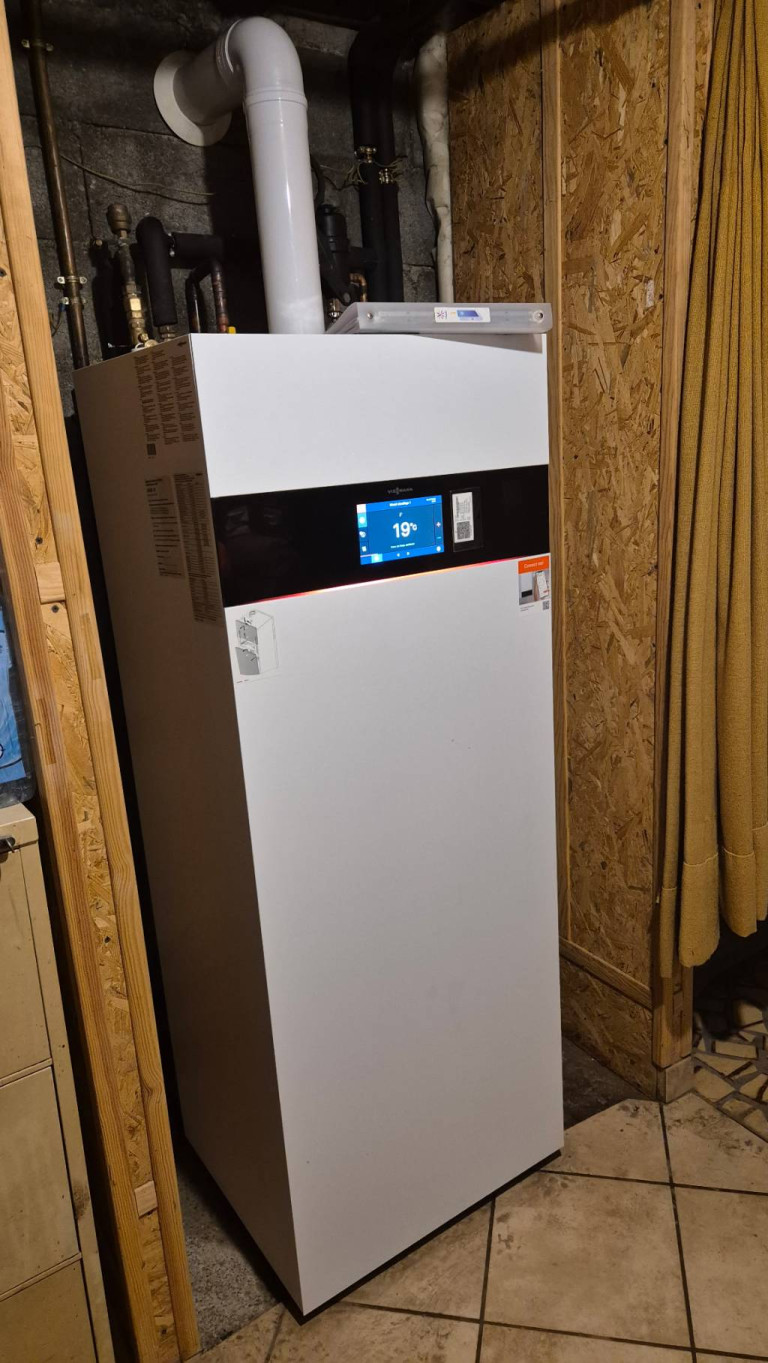 Remplacement d’une chaudière Gaz par un modèle Viessmann à condensation THPE à Château-Arnoux-Saint-Auban