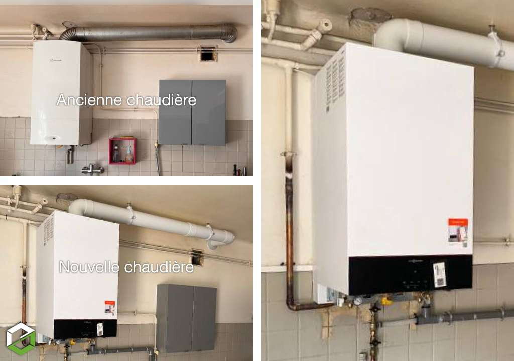 Installation Chaudière Gaz condensation Viessmann à Château-Arnoux-Saint-Auban - St auban